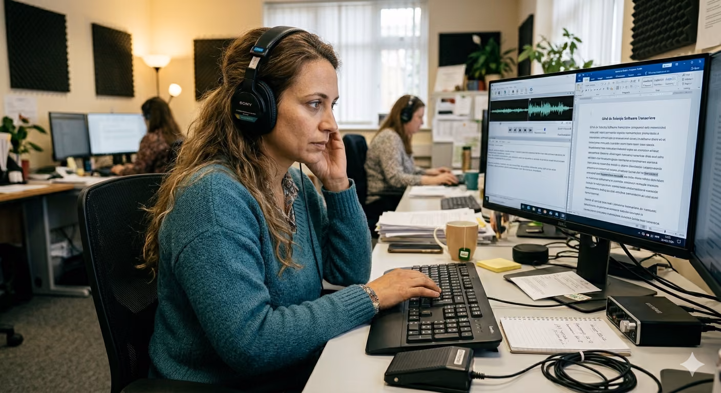 Transcription Software vs. Manual Transcription: How to Make the Right Choice